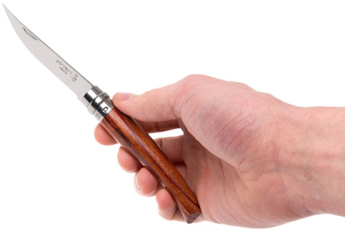 2011 Opinel Нож складной филейный№8 VRI Folding Slim Bubinga фото 7