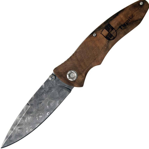 Складной нож Boker Tirpitz-Damascus Wood Складной нож Boker Tirpitz-Damascus Wood
