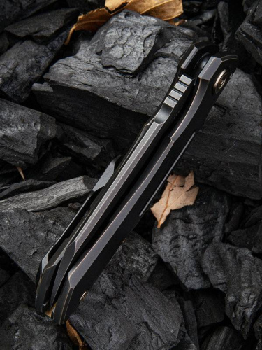 Складной нож WE Knife Mini Buster Antique Bronze фото 5