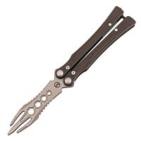 Складной нож Maxace Knife Нож-со сменным лезвием Loran Brown