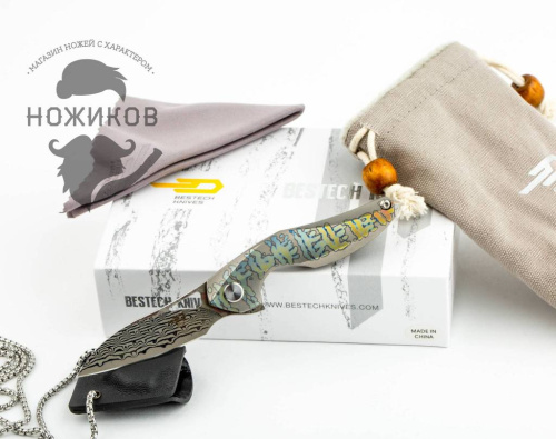 Складной нож Bestech Knives The Reticulan BT1810K фото 4