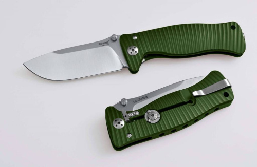 Складной нож Lion Steel SR1A GS GREEN фото 6 Складной нож Lion Steel SR1A GS GREEN фото 6