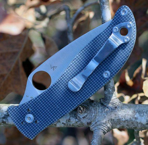 Складной нож Spyderco Polestar 220GPGY фото 9