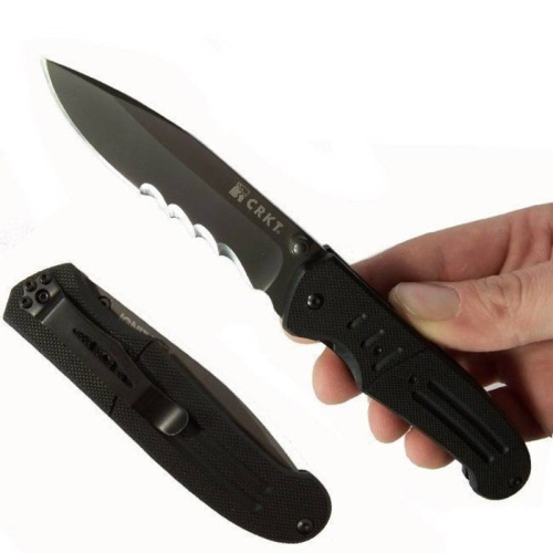 Складной нож CRKT Ignitor T Veff Serrations™ фото 3 Складной нож CRKT Ignitor T Veff Serrations™ фото 3