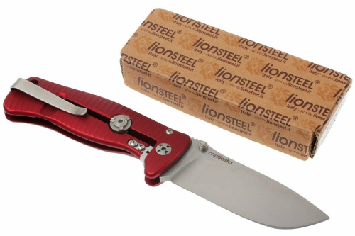 Складной нож Lion Steel Нож складной LionSteel SR2A RS Mini фото 6