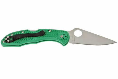 Складной нож Spyderco Delica 4 Flat Ground - 11FPGR фото 14