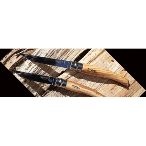 504 Opinel №12 VRI Folding Slim Olivewood фото 6