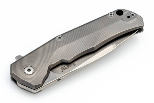 Складной нож Lion Steel T.R.E. Bronze Titanium фото 4