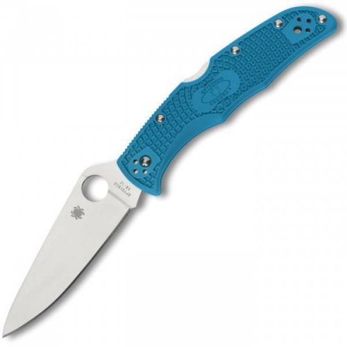 Складной нож Spyderco Endura Flat Ground Blue