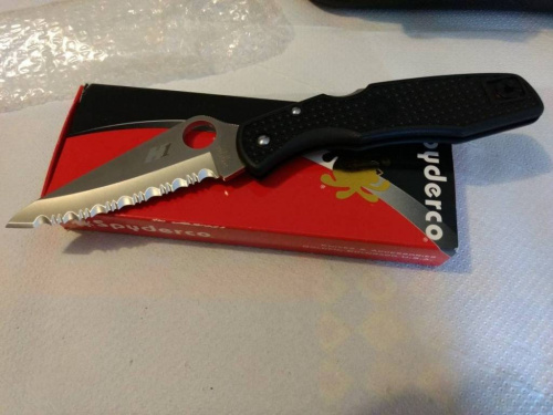 Складной нож Spyderco Pacific Salt 91SBK фото 4