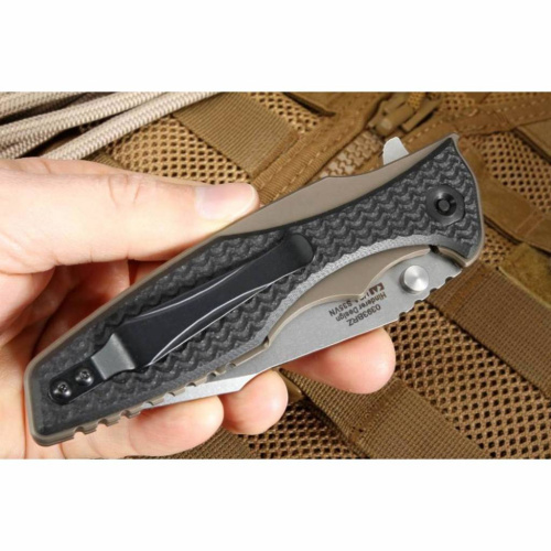 Складной нож Zero Tolerance ZT 0393BRZ фото 14