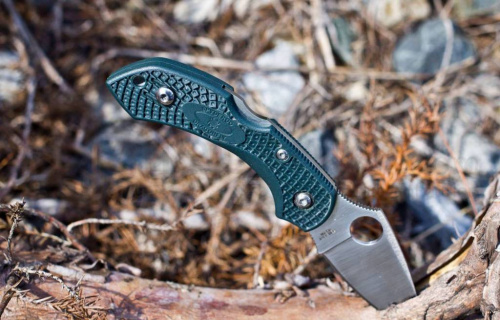 Складной нож Spyderco Dragonfly 2 British Racing - 28PGRE2 фото 12