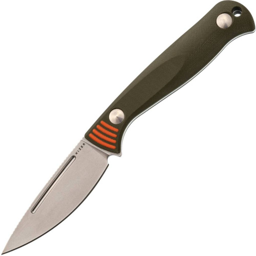 Туристический нож Kizer Evenki 1 stonewash сталь AEB-L