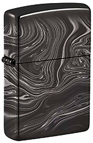 499 ZIPPO  ZIPPO Marble Pattern Designпокрытием High Polish Black