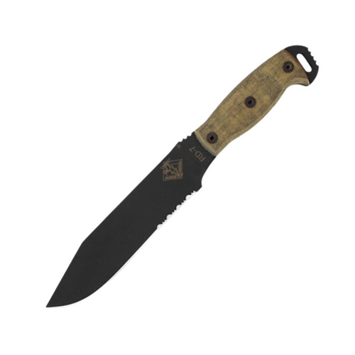 2011 Ontario Нож с фиксированным клинком Ontario "RD7 Blackmicarta"