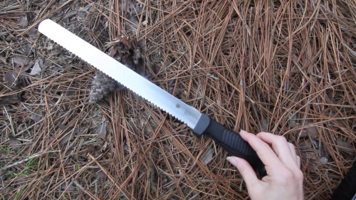 2011 Spyderco Кухонный нож для хлебаBread Knife - K01SBK фото 7